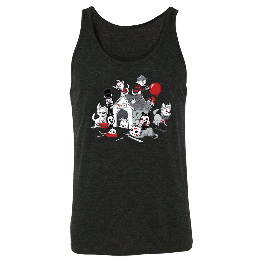 Unisex Jersey Tank - HGMMC23L - Charcoal Black Triblend - 5