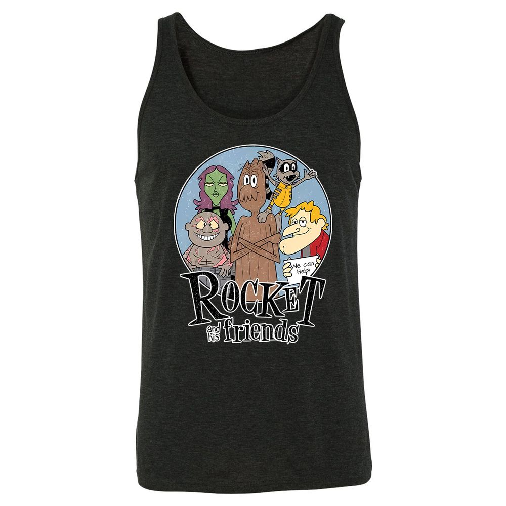 Unisex Jersey Tank - TQ16VUWQ - Charcoal Black Triblend - 5