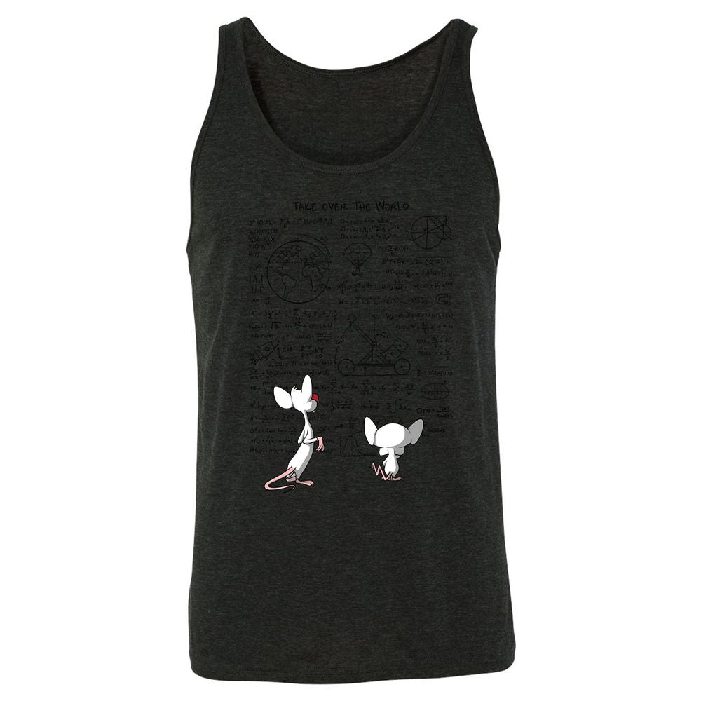 Unisex Jersey Tank - RJ6GYJS6 - Charcoal Black Triblend - 5