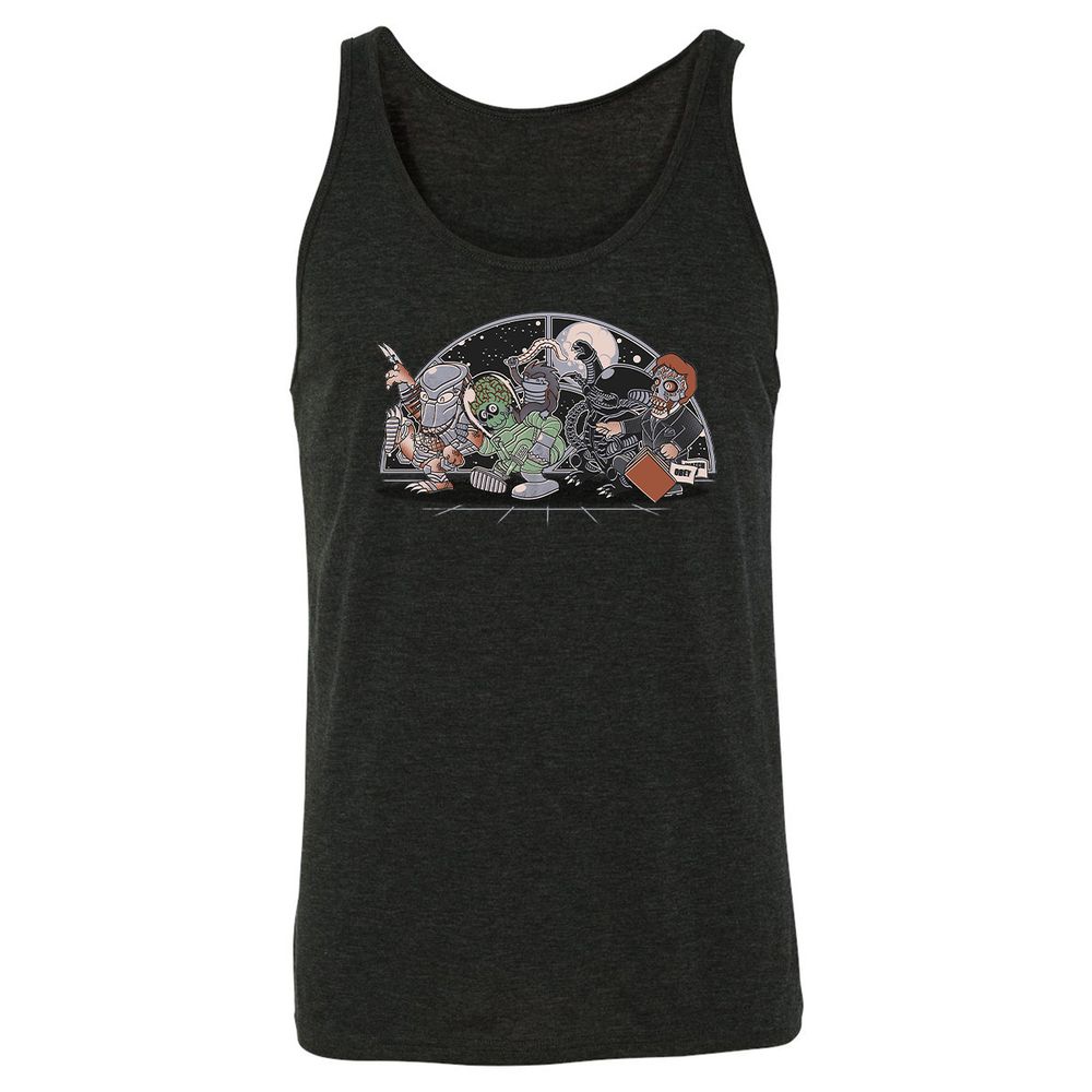 Unisex Jersey Tank - 68H65DQ9 - Charcoal Black Triblend - 5
