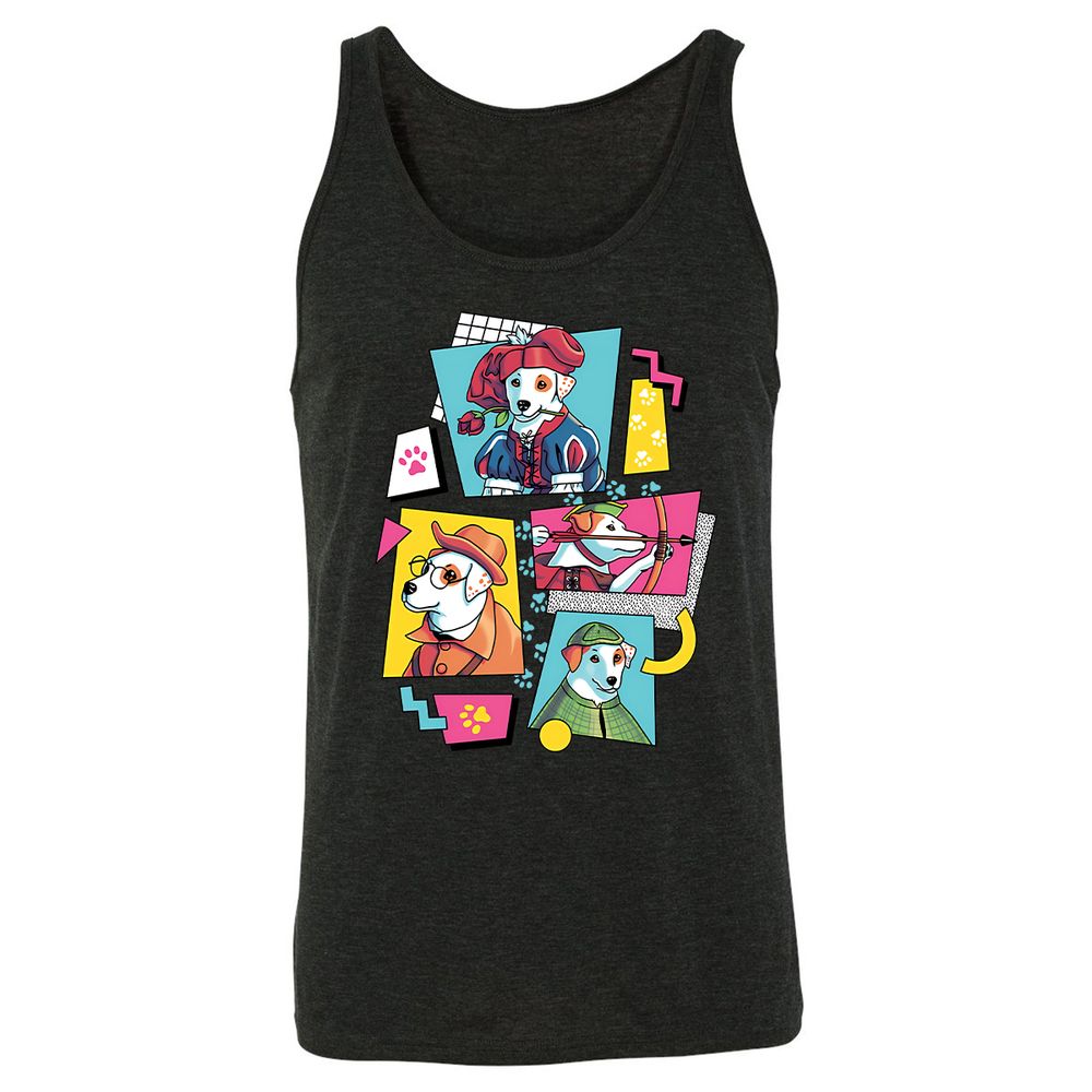 Unisex Jersey Tank - YTABT1MV - Charcoal Black Triblend - 5