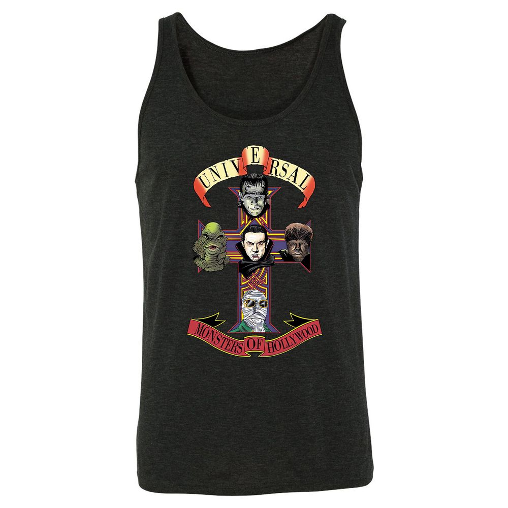 Unisex Jersey Tank - S126LFQ7 - Charcoal Black Triblend - 5