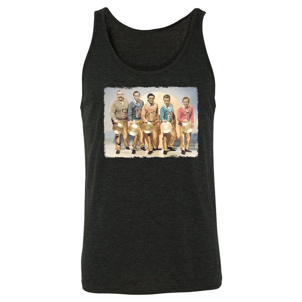 Unisex Jersey Tank - MFHBJGCU - Charcoal Black Triblend - 5