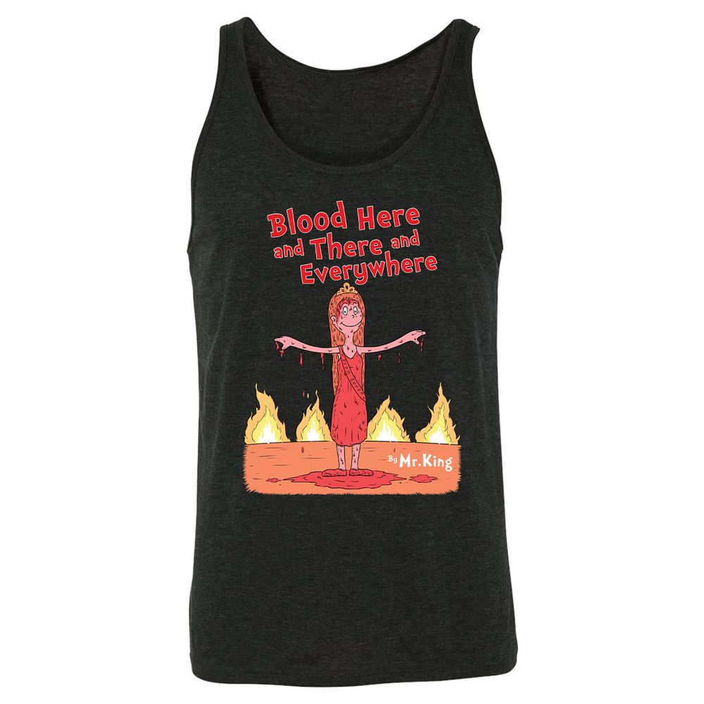 Unisex Jersey Tank - EBVVGR2C - Charcoal Black Triblend - 5