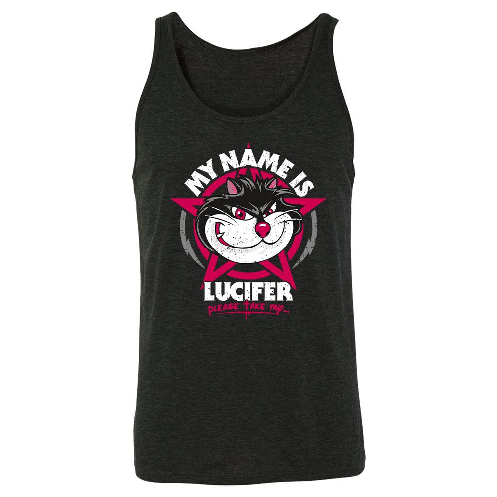Unisex Jersey Tank - 6UDJFJZM - Charcoal Black Triblend - 5
