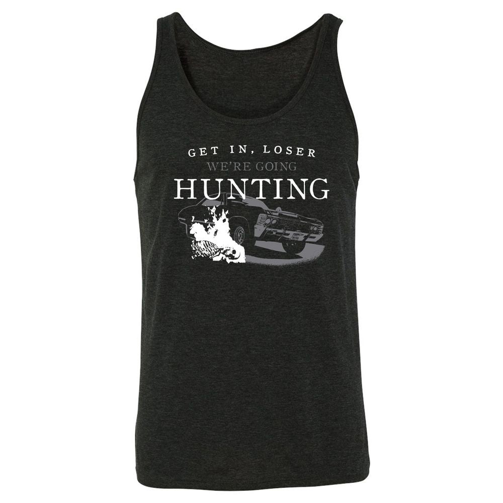 Unisex Jersey Tank - HE3E45H2 - Charcoal Black Triblend - 5