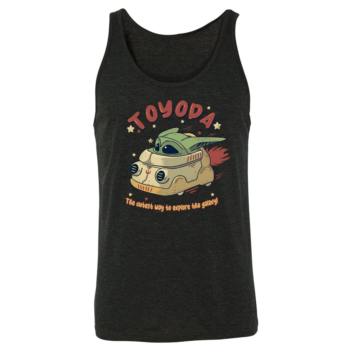Unisex Jersey Tank - 5Z6KL1P4 - Charcoal Black Triblend - 5