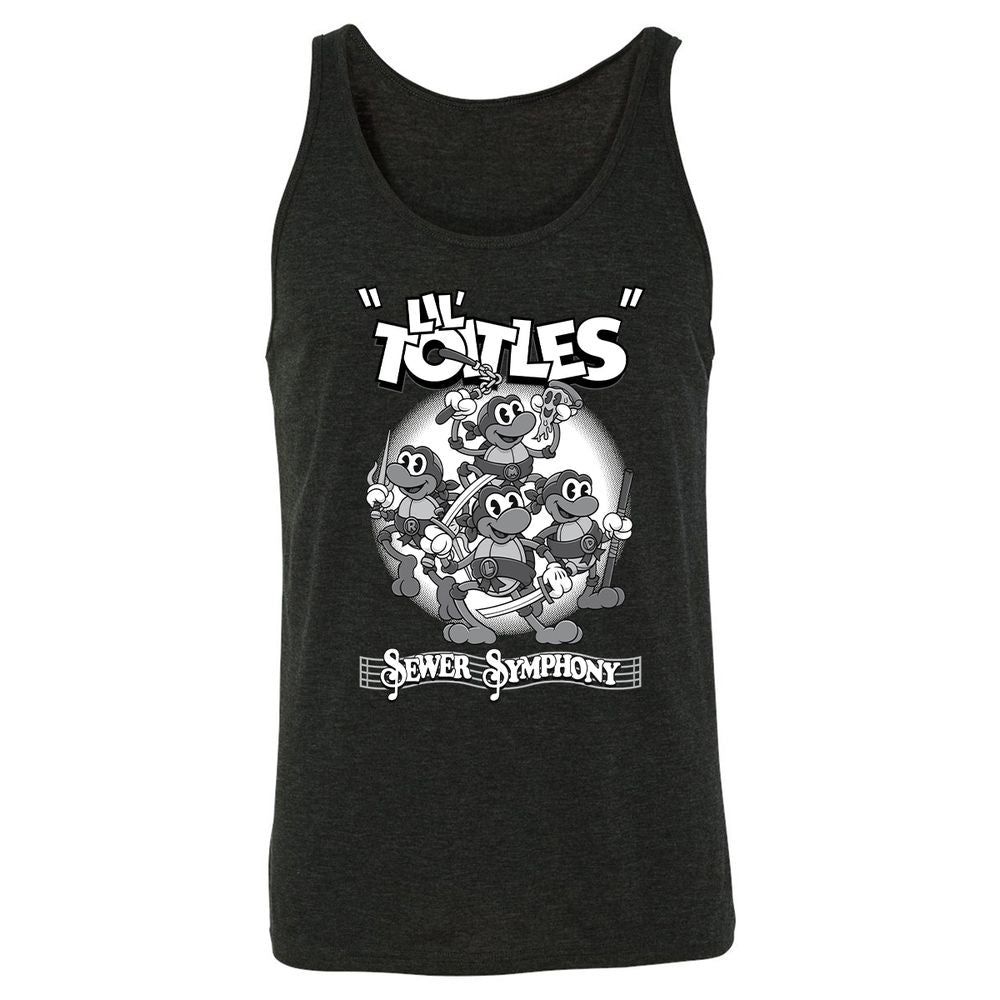 Unisex Jersey Tank - FHWUV7YB - Charcoal Black Triblend - 5