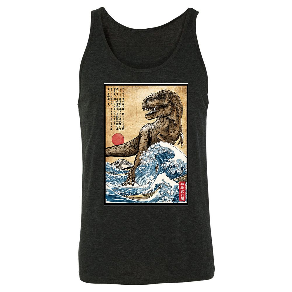 Unisex Jersey Tank - 3K3KMU2G - Charcoal Black Triblend - 5
