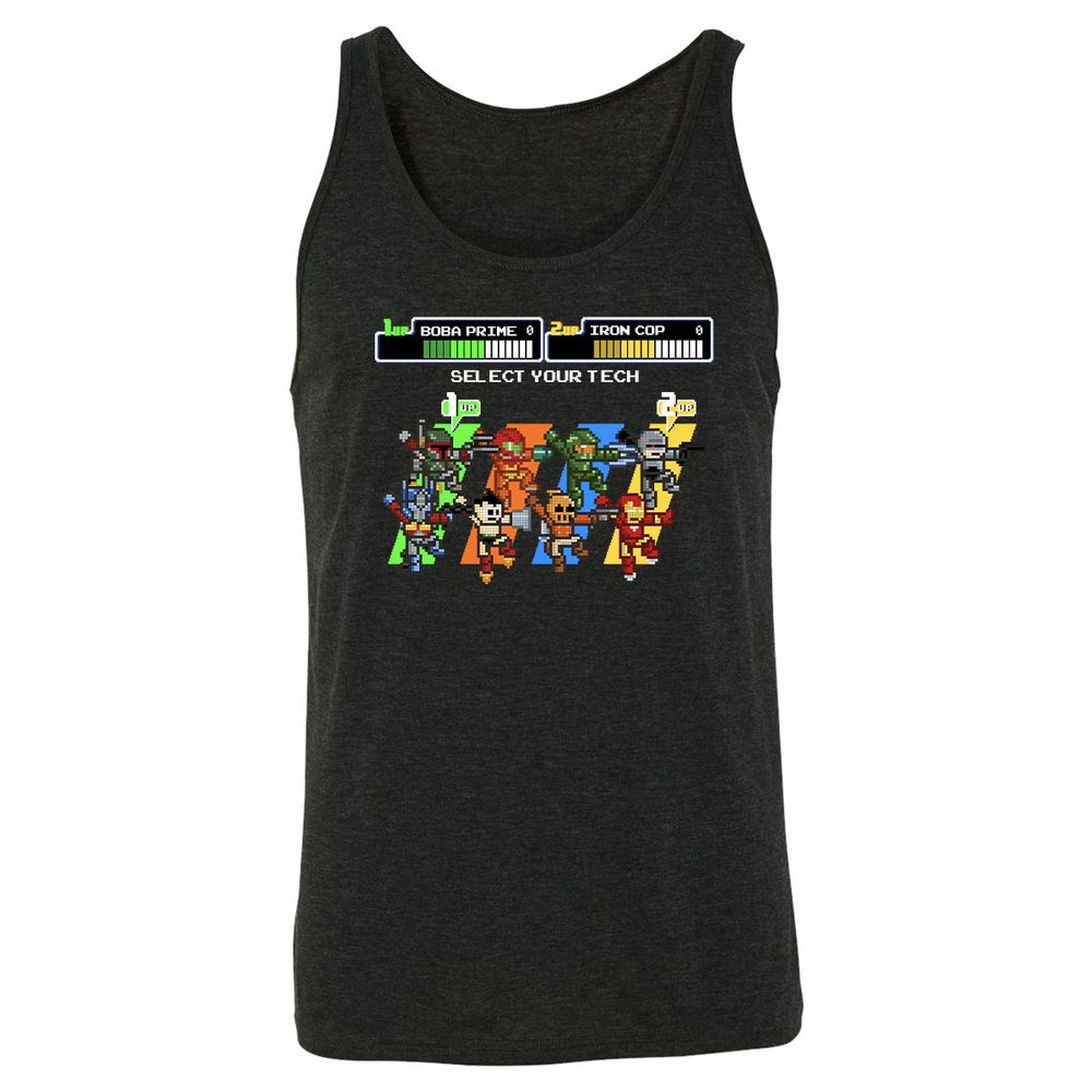 Unisex Jersey Tank - N78LZNKG - Charcoal Black Triblend - 5