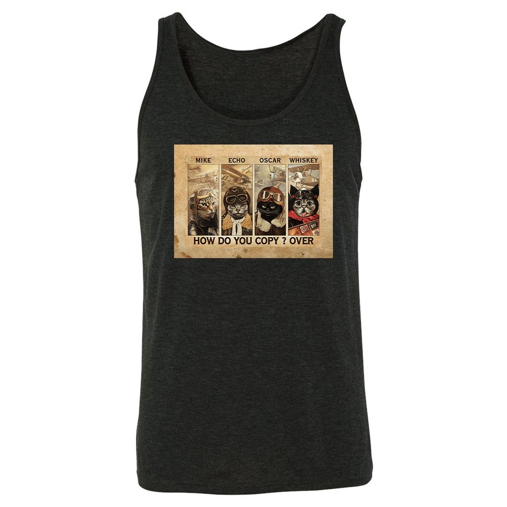 Unisex Jersey Tank - F83RRGDK - Charcoal Black Triblend - 5