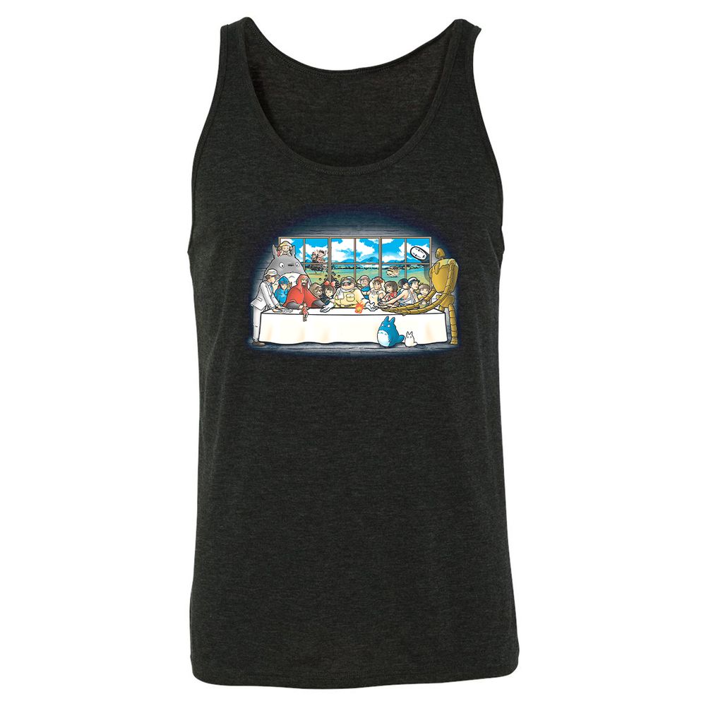 Unisex Jersey Tank - E2Z916XS - Charcoal Black Triblend - 5