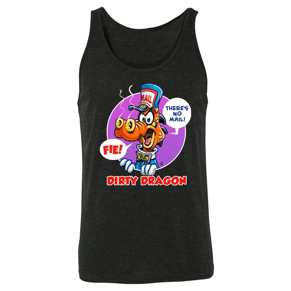 Dirty Dragon - Charcoal Black Triblend - 5