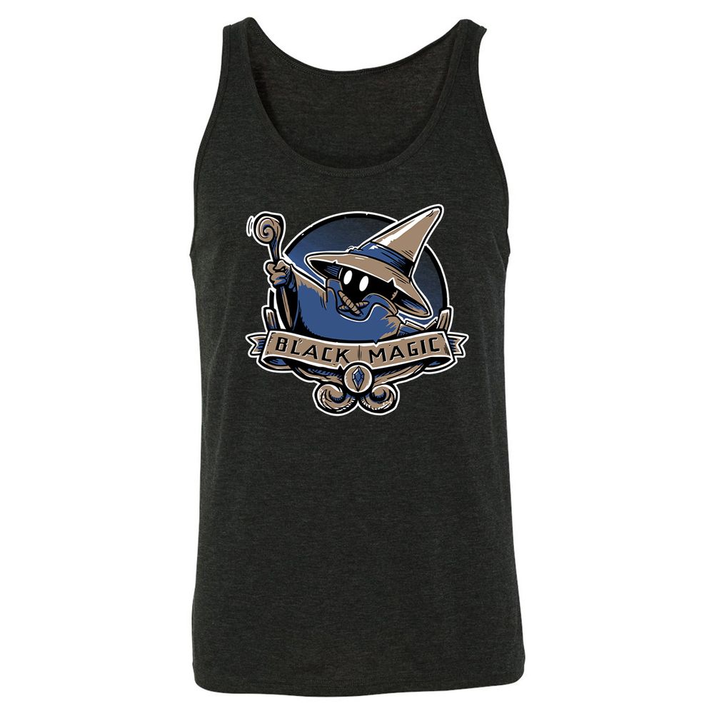 Unisex Jersey Tank - LBU6TCXN - Charcoal Black Triblend - 5