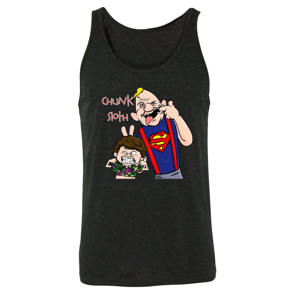 Unisex Jersey Tank - 463UK338 - Charcoal Black Triblend - 5