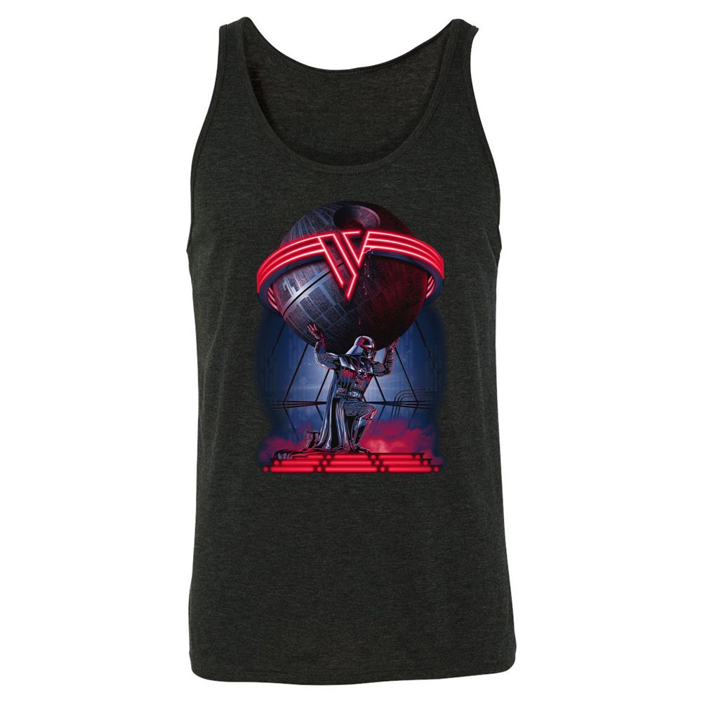 Unisex Jersey Tank - BSLAKRUF - Charcoal Black Triblend - 5