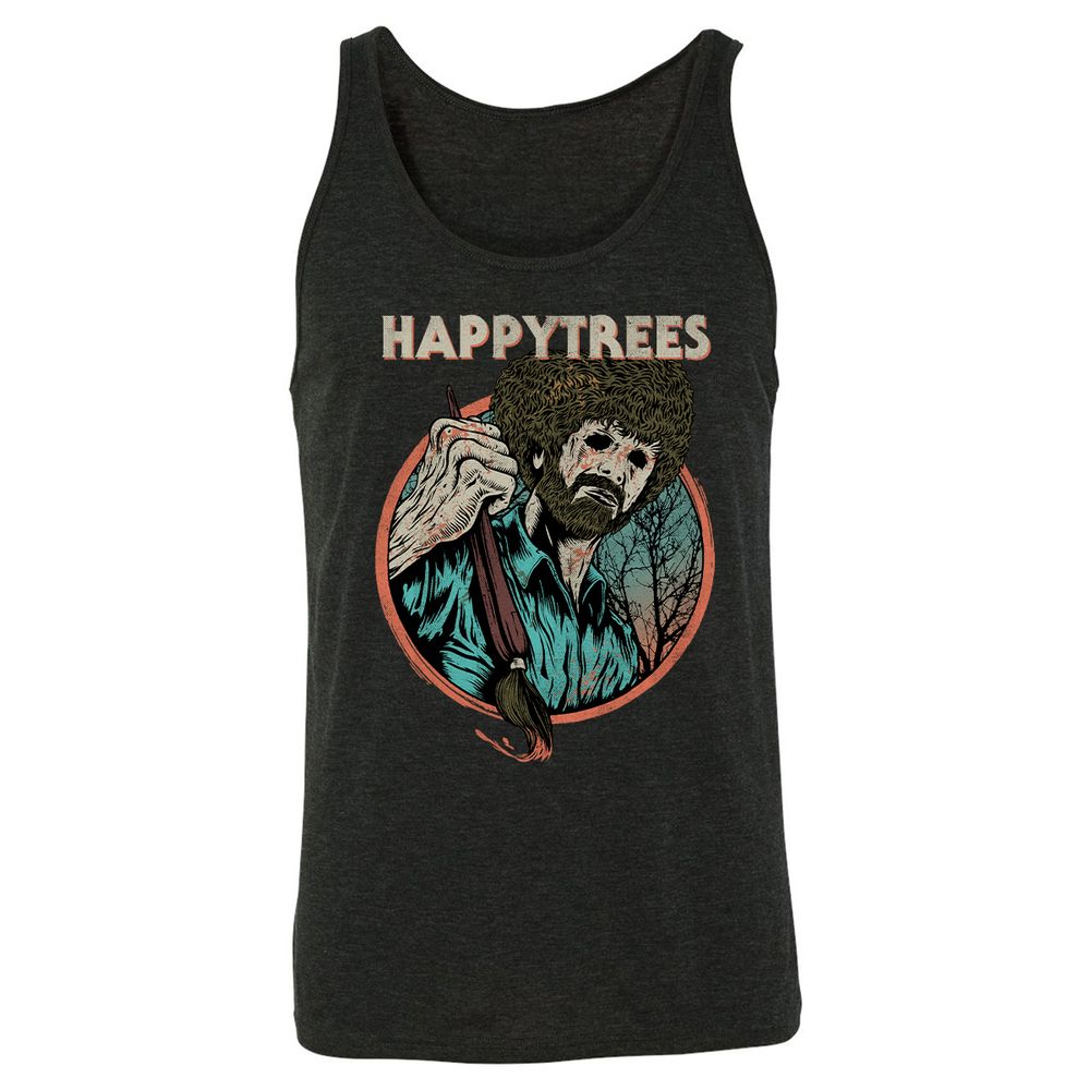 Unisex Jersey Tank - XDCERH44 - Charcoal Black Triblend - 5