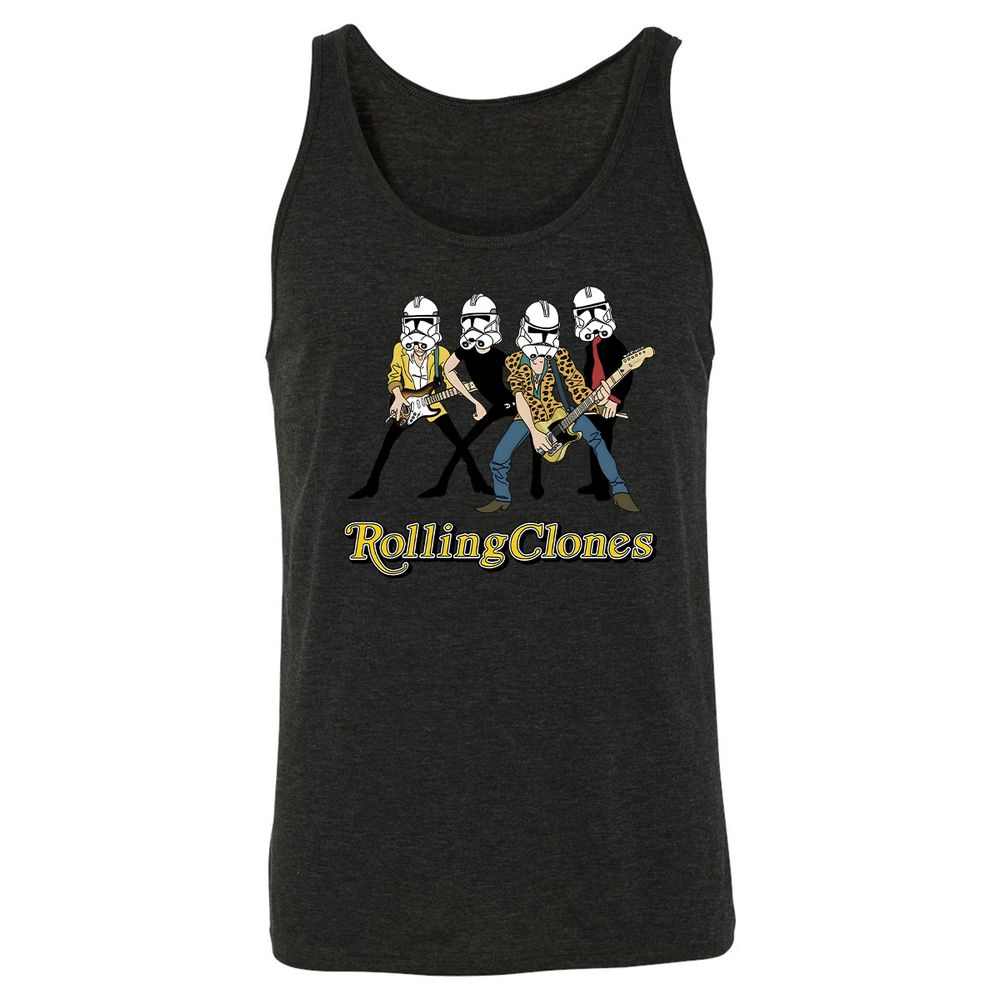 Unisex Jersey Tank - HG7VNNFY - Charcoal Black Triblend - 5