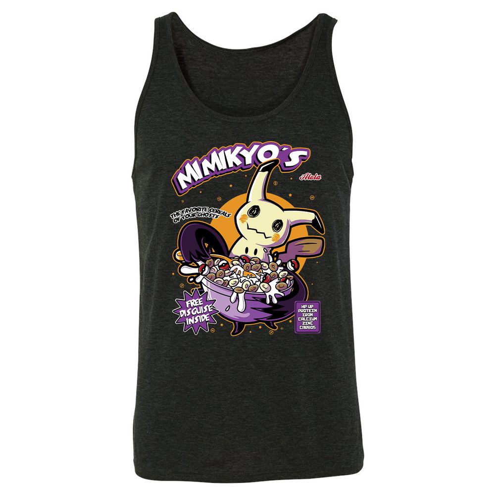 Unisex Jersey Tank - 5WGGR9RT - Charcoal Black Triblend - 5