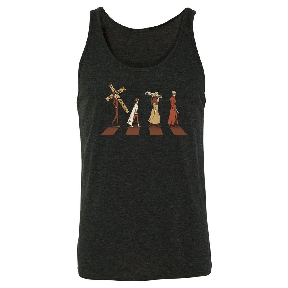 Unisex Jersey Tank - BWFEPYY3 - Charcoal Black Triblend - 5
