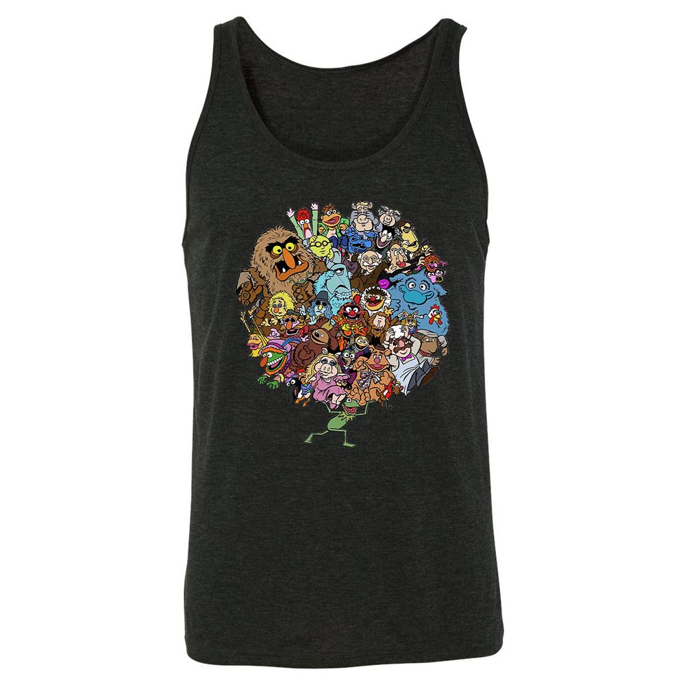 Unisex Jersey Tank - NEW798PQ - Charcoal Black Triblend - 5