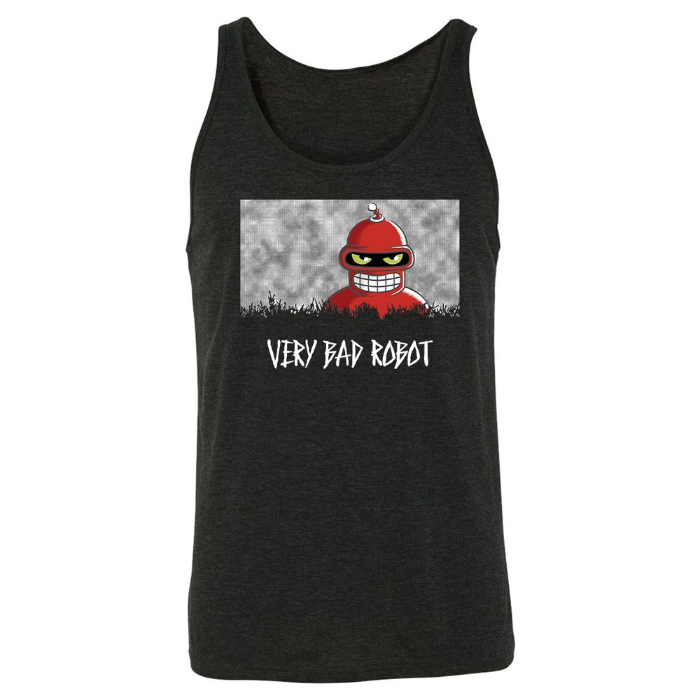 Unisex Jersey Tank - 9Q72DY9G - Charcoal Black Triblend - 5