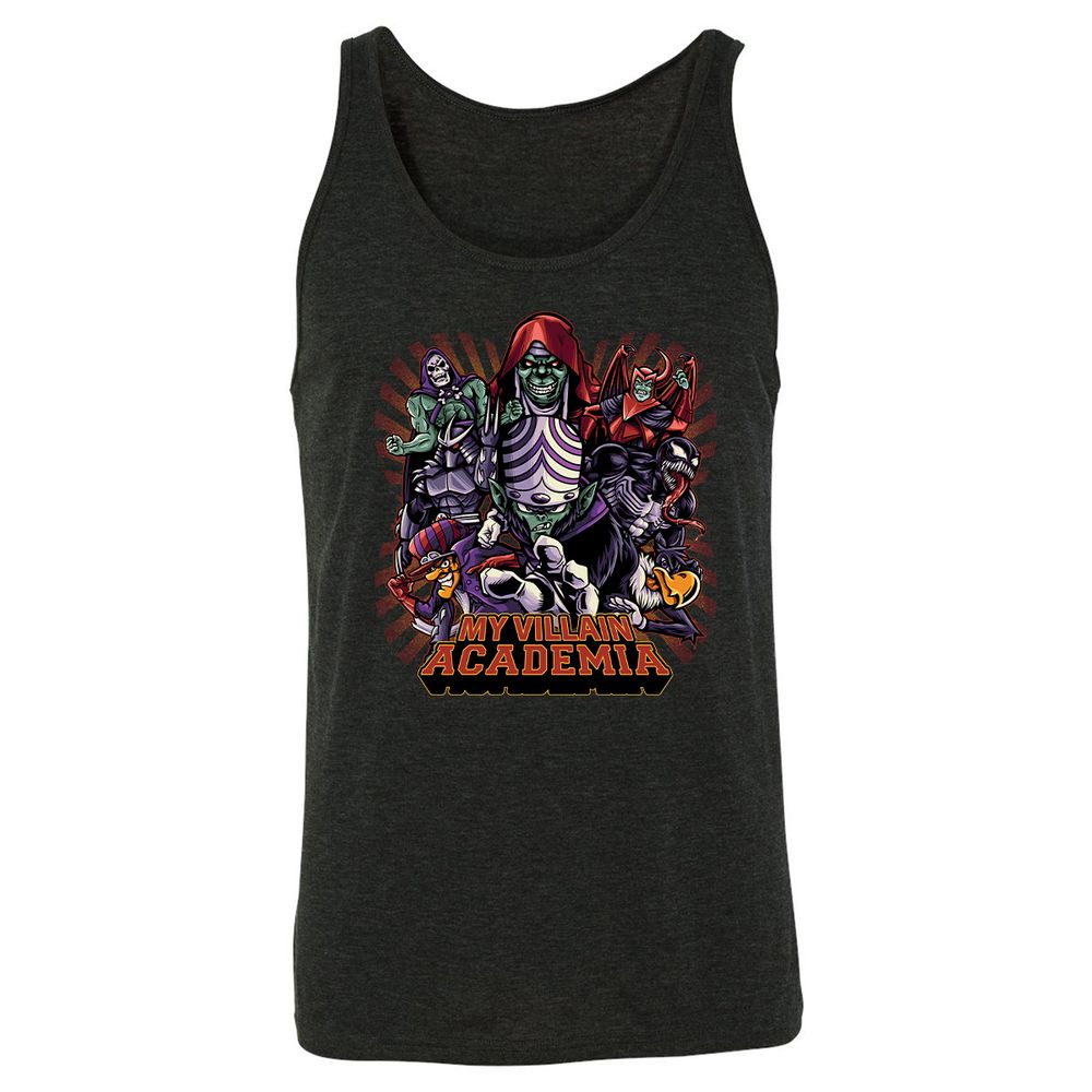 Unisex Jersey Tank - 9AE1651N - Charcoal Black Triblend - 5