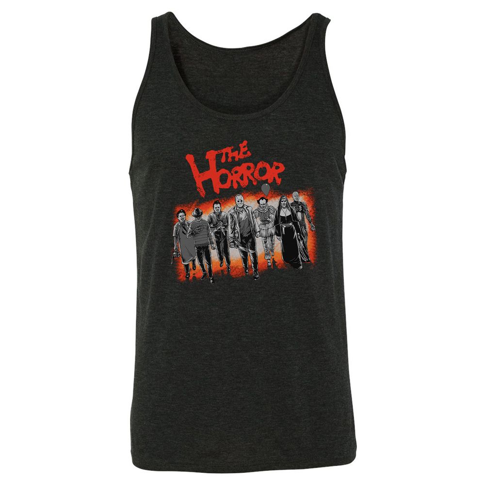 Unisex Jersey Tank - H8HQPAE9 - Charcoal Black Triblend - 5