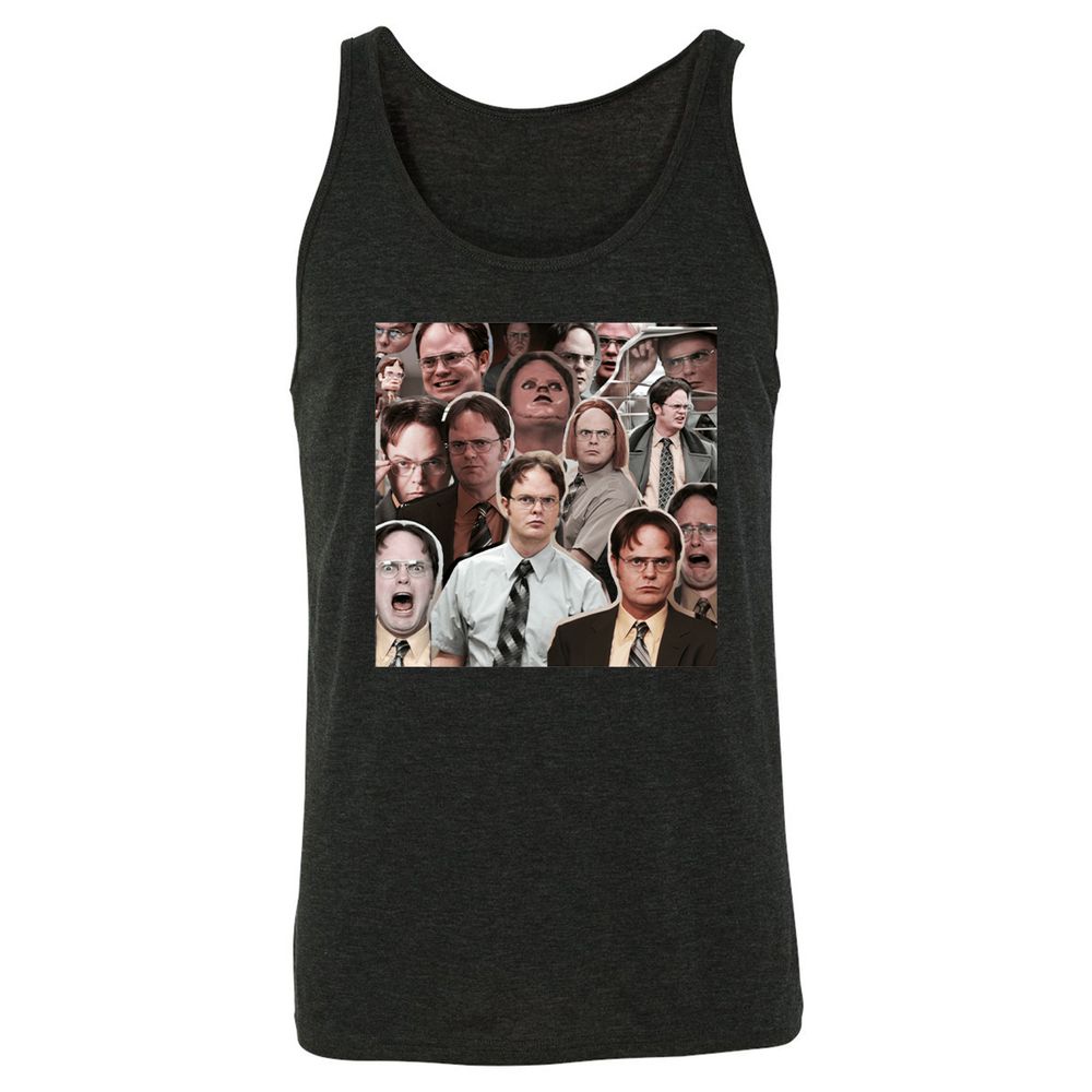 Unisex Jersey Tank - 78UQSWTR - Charcoal Black Triblend - 5