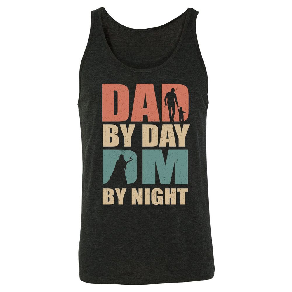 Unisex Jersey Tank - SEN648SM - Charcoal Black Triblend - 5