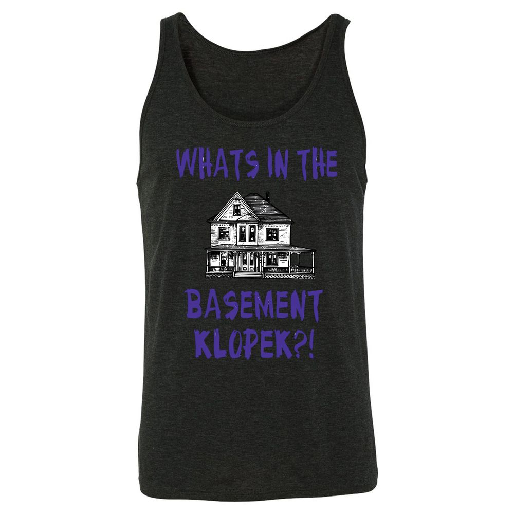 Unisex Jersey Tank - J8VS9R18 - Charcoal Black Triblend - 5