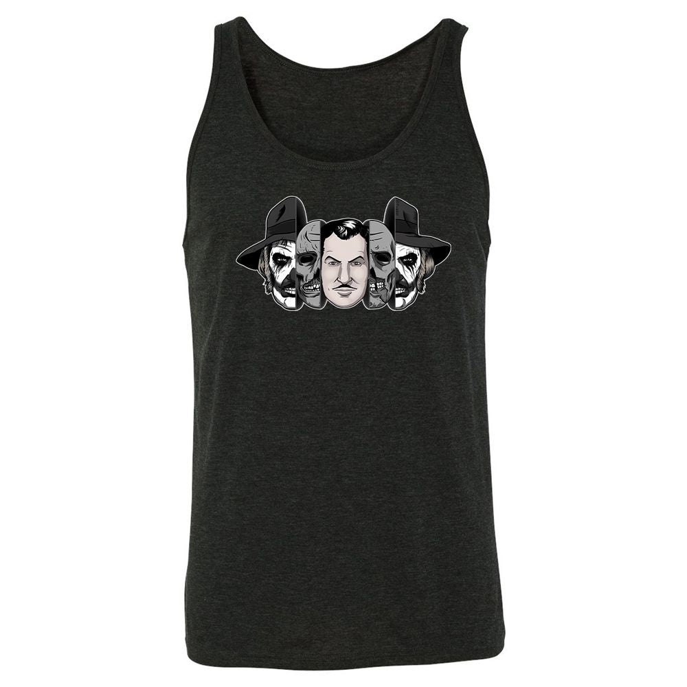 Unisex Jersey Tank - QTXAC173 - Charcoal Black Triblend - 5