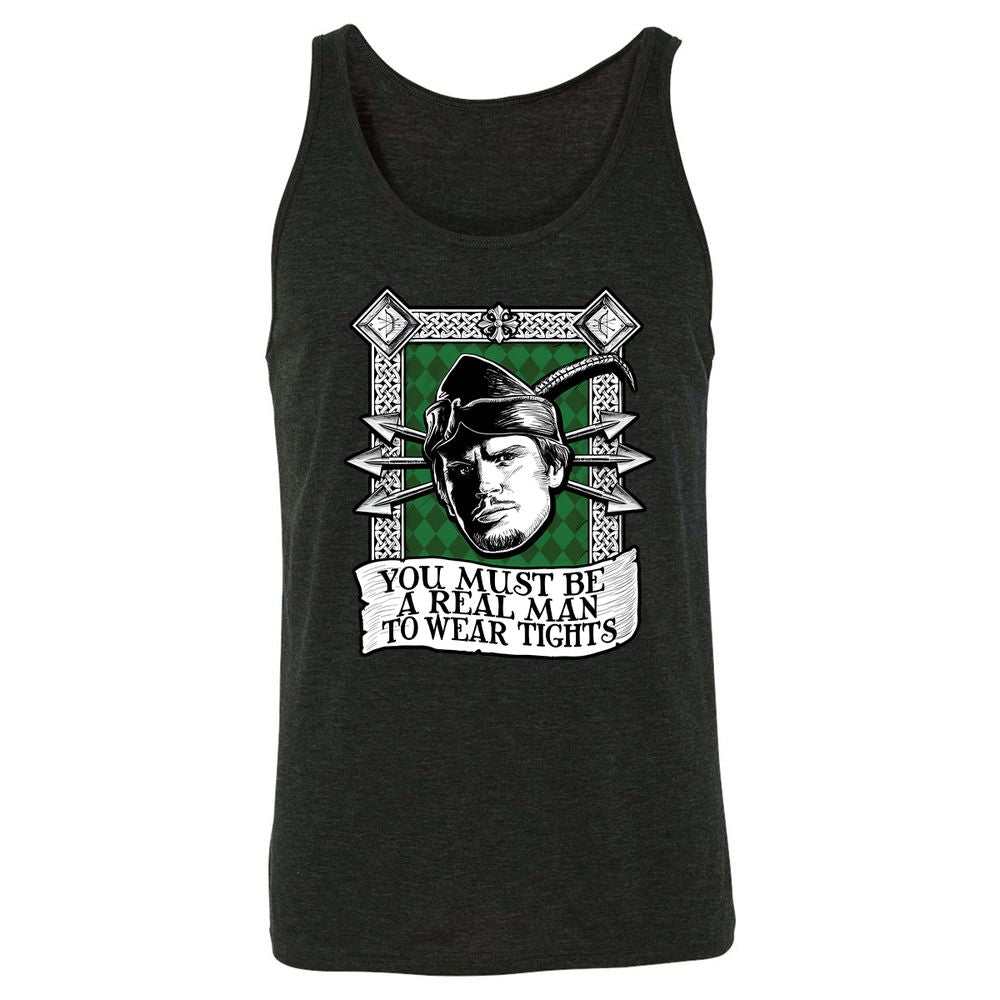 Unisex Jersey Tank - BMQEDYWQ - Charcoal Black Triblend - 5