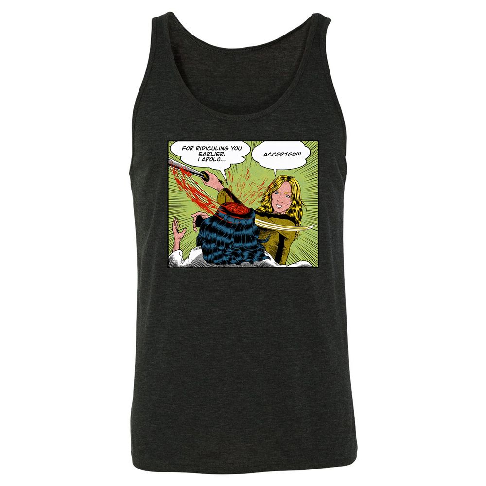 Unisex Jersey Tank - BPVL349H - Charcoal Black Triblend - 5