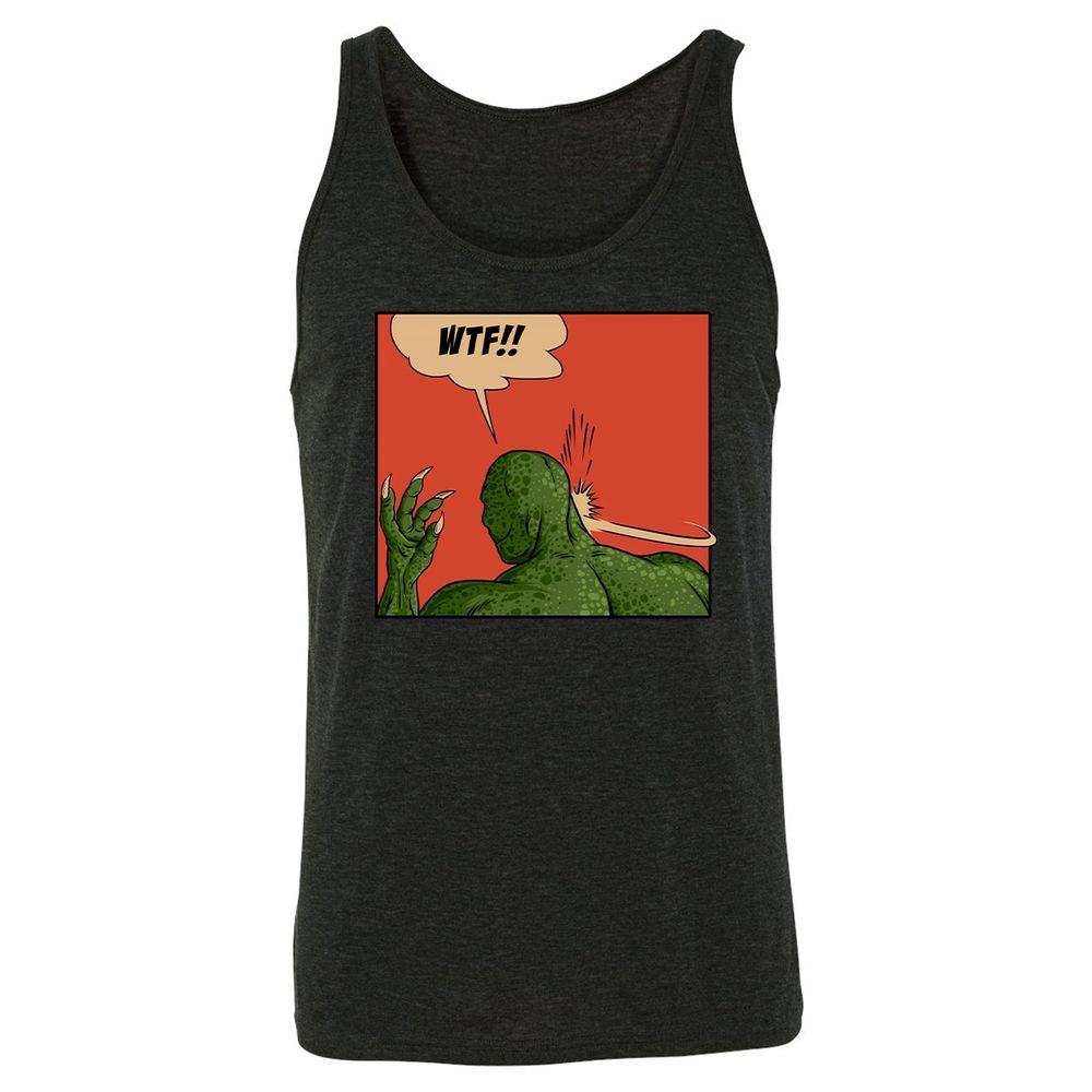 Unisex Jersey Tank - BYU6HHMU - Charcoal Black Triblend - 5