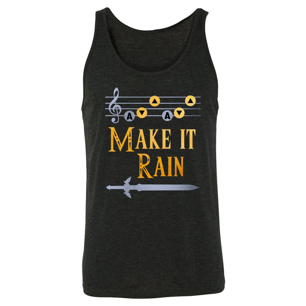 Unisex Jersey Tank - 7EQKSK5Q - Charcoal Black Triblend - 5