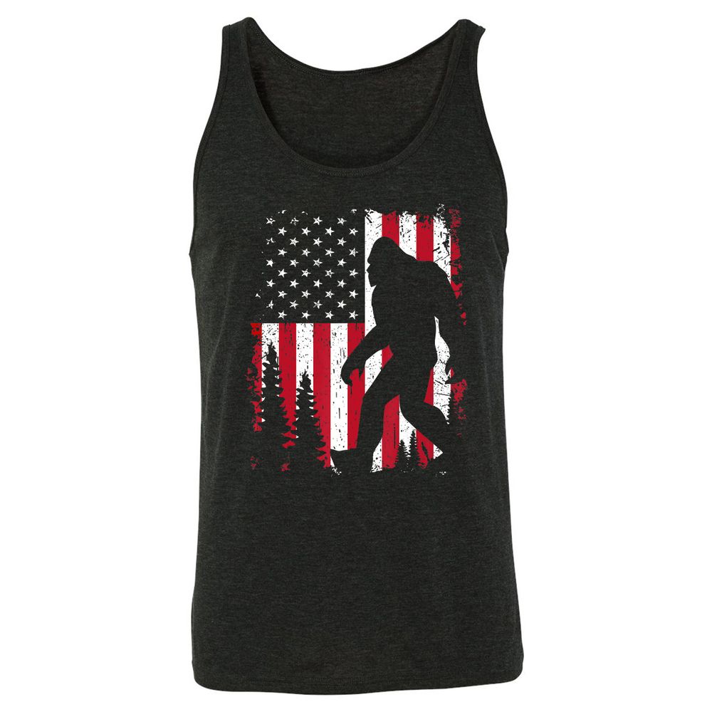 Unisex Jersey Tank - GTMEBGW2 - Charcoal Black Triblend - 5