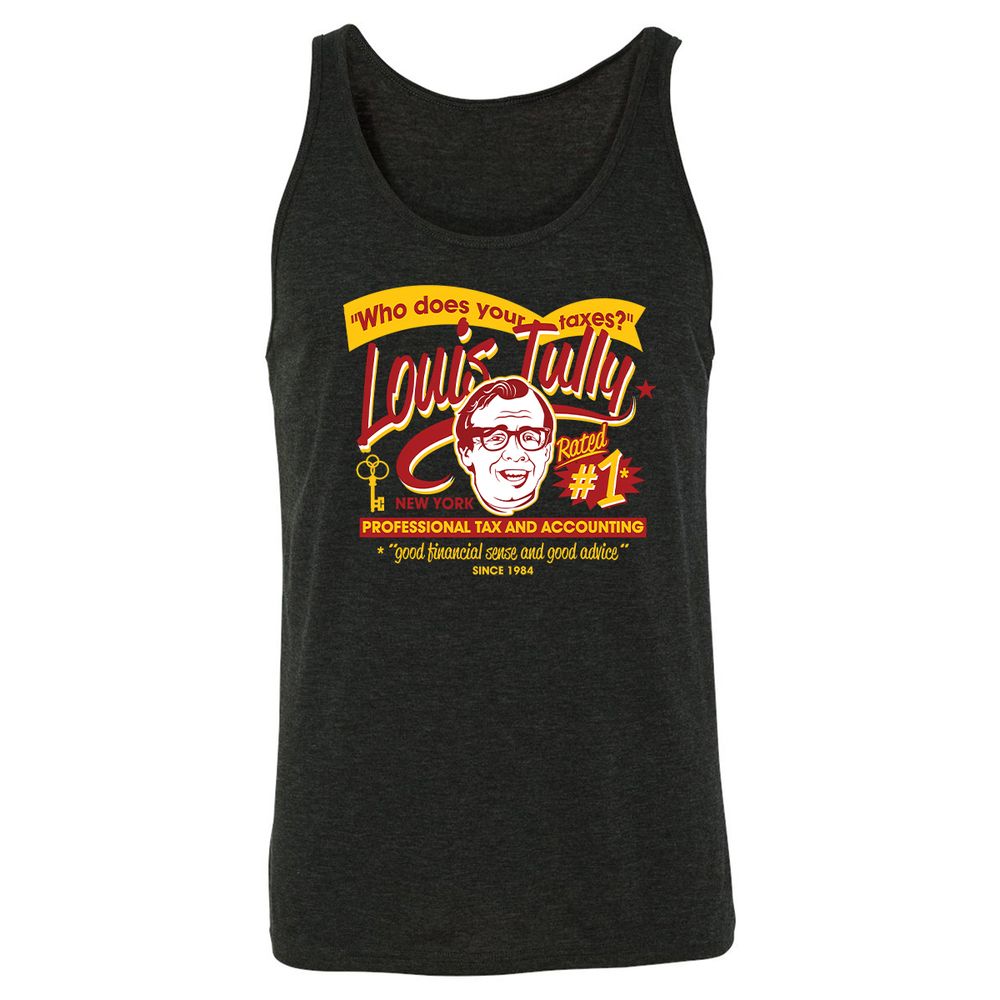 Unisex Jersey Tank - 9HVA8RBQ - Charcoal Black Triblend - 5