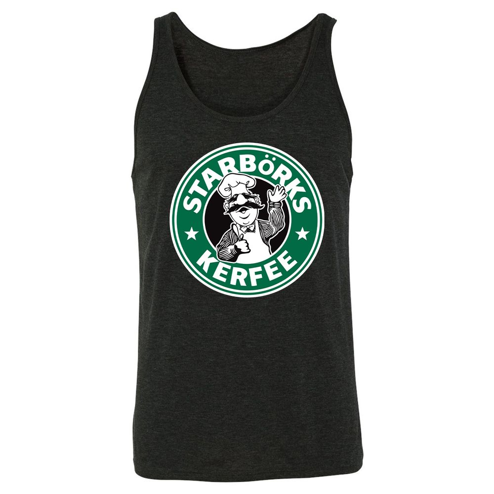 Unisex Jersey Tank - FEZ58UT6 - Charcoal Black Triblend - 5