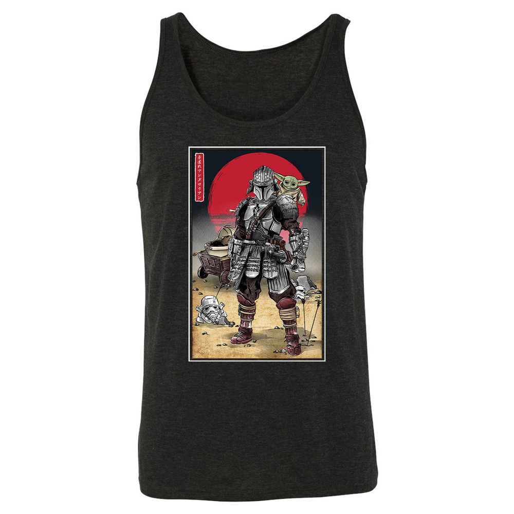 Unisex Jersey Tank - ESKJKZQR - Charcoal Black Triblend - 5