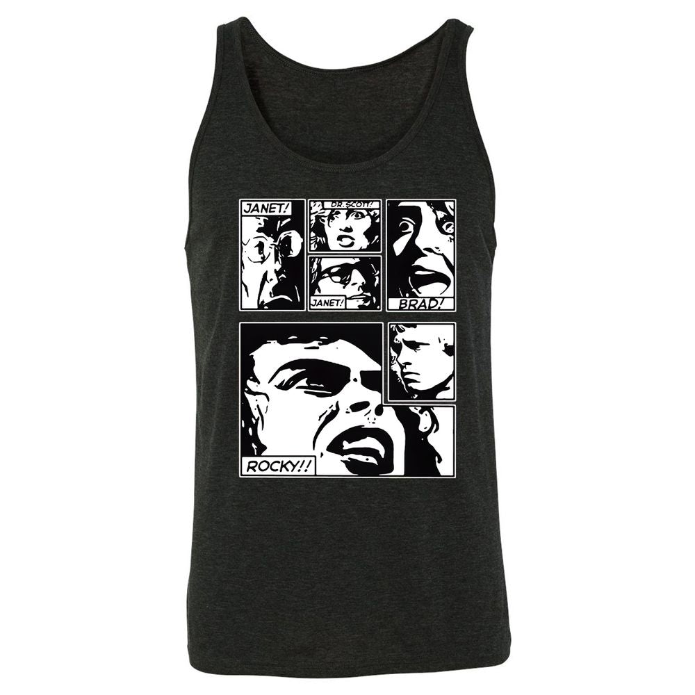 Unisex Jersey Tank - 4TC6LP71 - Charcoal Black Triblend - 5