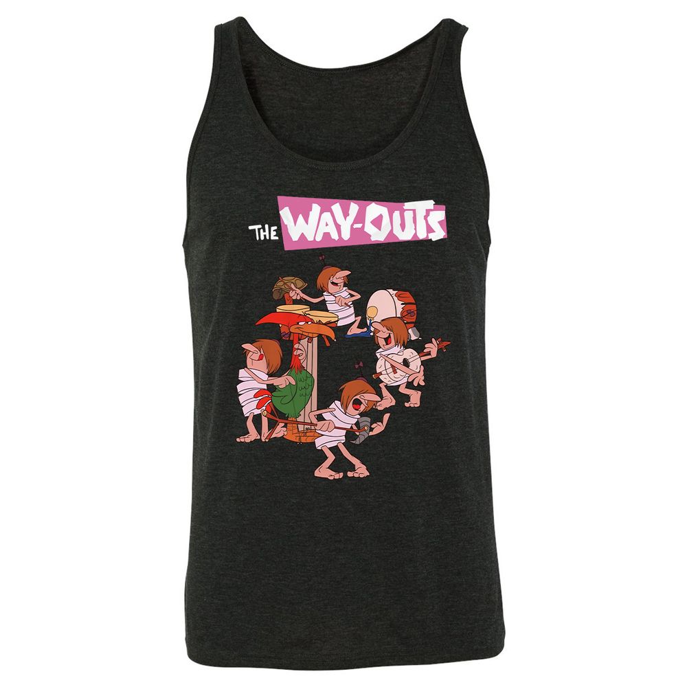 Unisex Jersey Tank - E6PXD3TC - Charcoal Black Triblend - 5