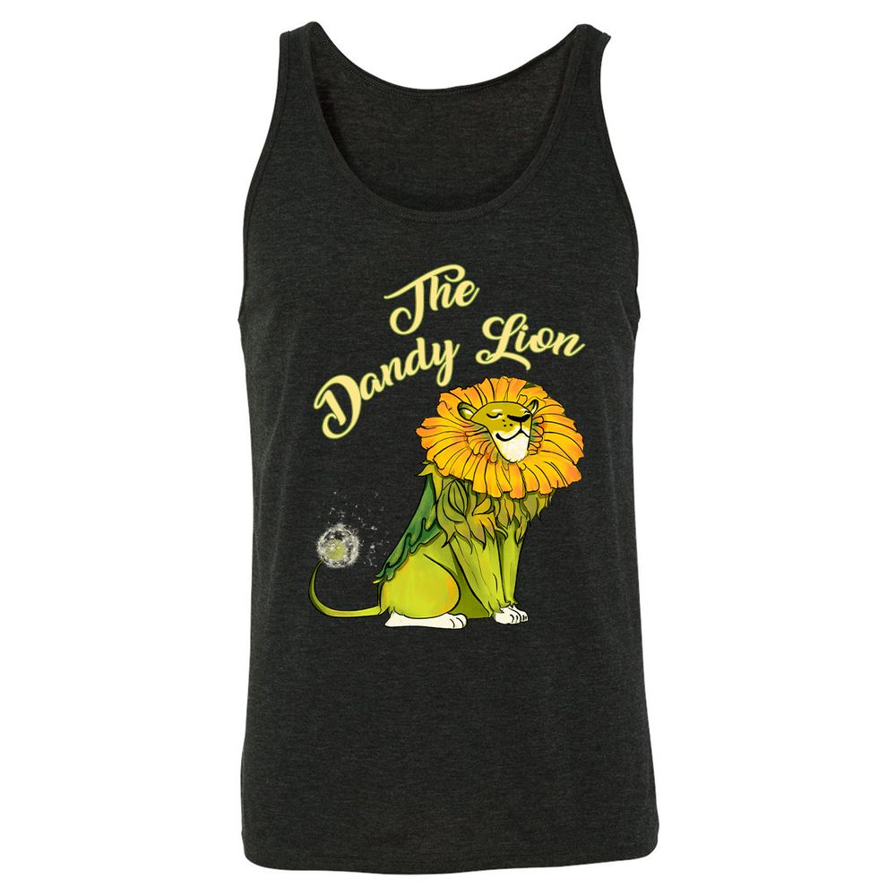 Unisex Jersey Tank - KDCNEFMD - Charcoal Black Triblend - 5