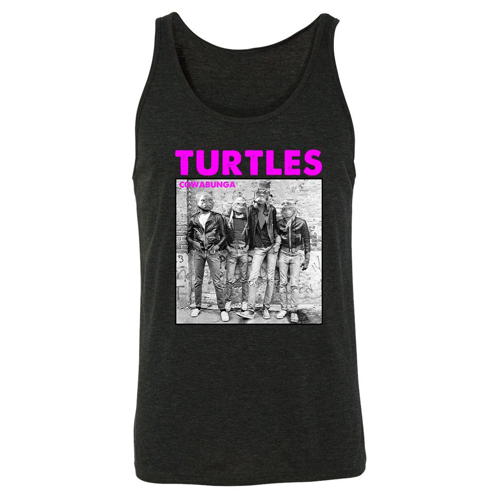 Unisex Jersey Tank - 7W67PNCR - Charcoal Black Triblend - 5