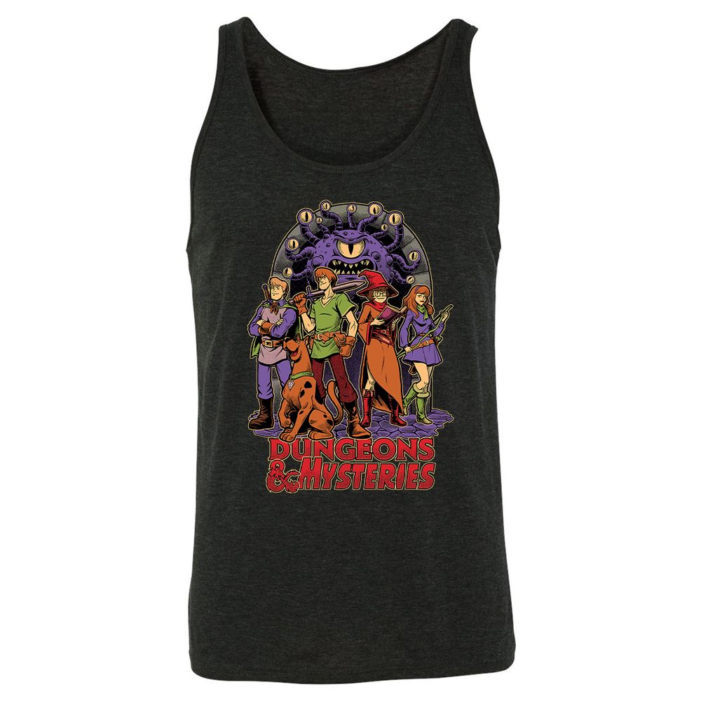 Unisex Jersey Tank - Q4MWCCLA - Charcoal Black Triblend - 5