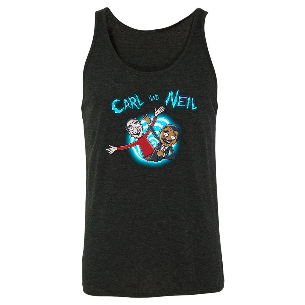 Unisex Jersey Tank - 172H3D7D - Charcoal Black Triblend - 5