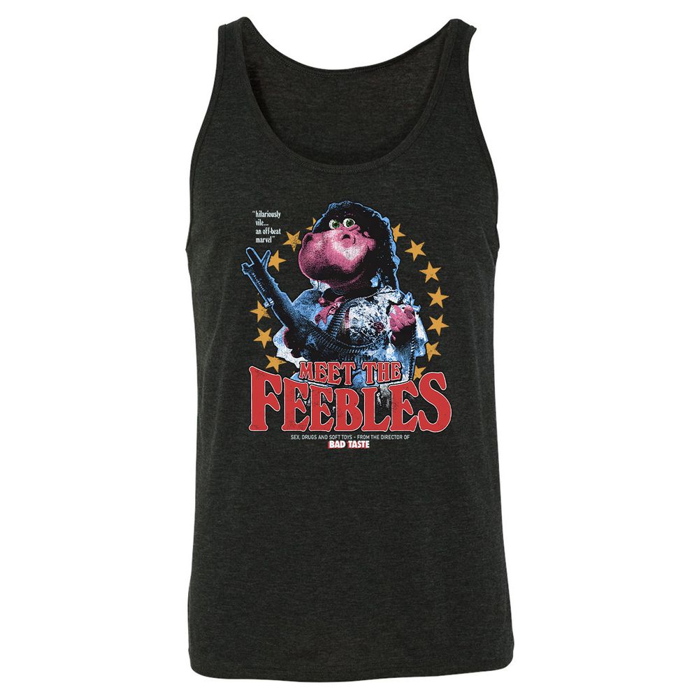 Unisex Jersey Tank - D3PKUL3J - Charcoal Black Triblend - 5