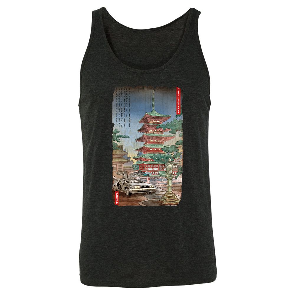 Unisex Jersey Tank - Z2T1UV1R - Charcoal Black Triblend - 5