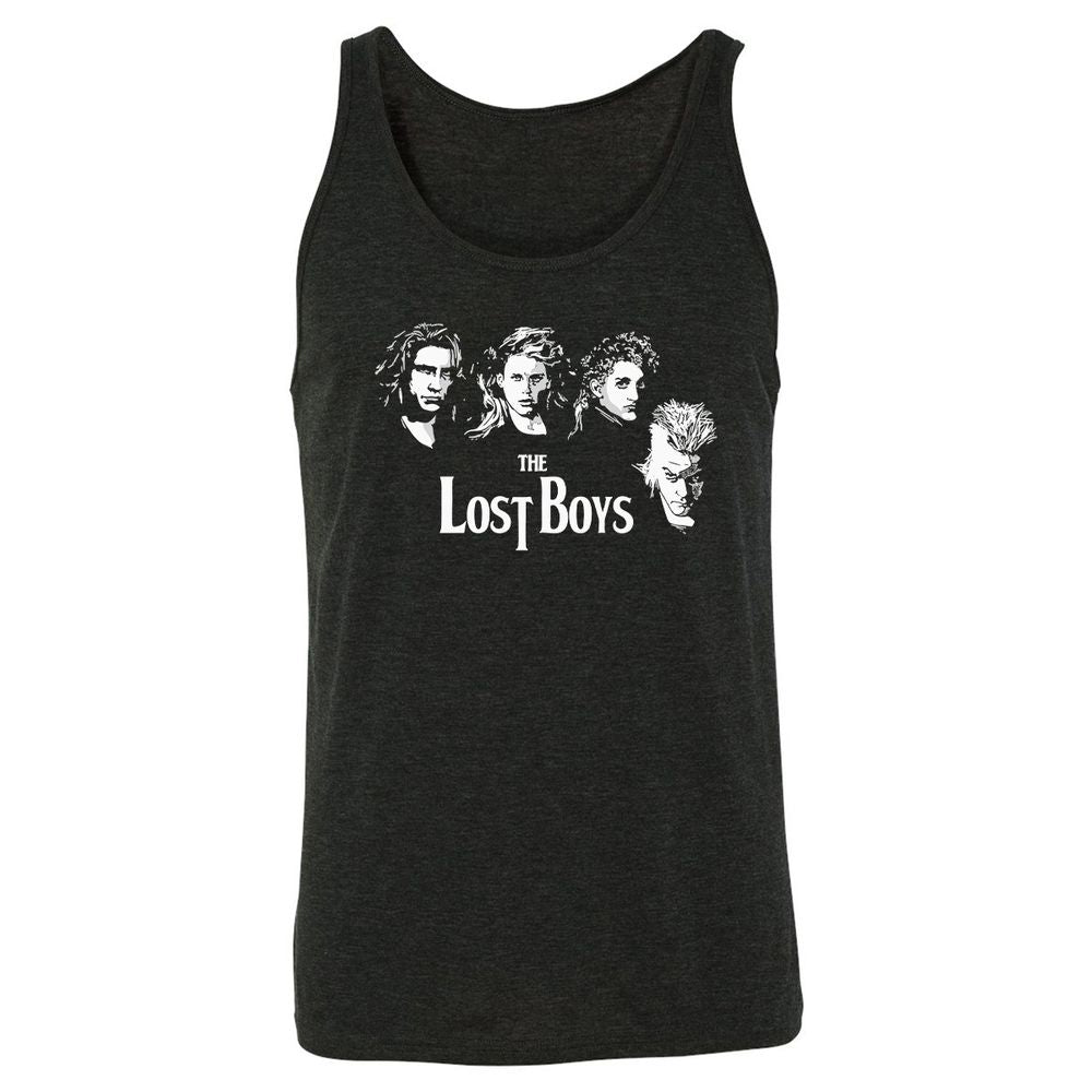 Unisex Jersey Tank - LSKS5SSN - Charcoal Black Triblend - 5