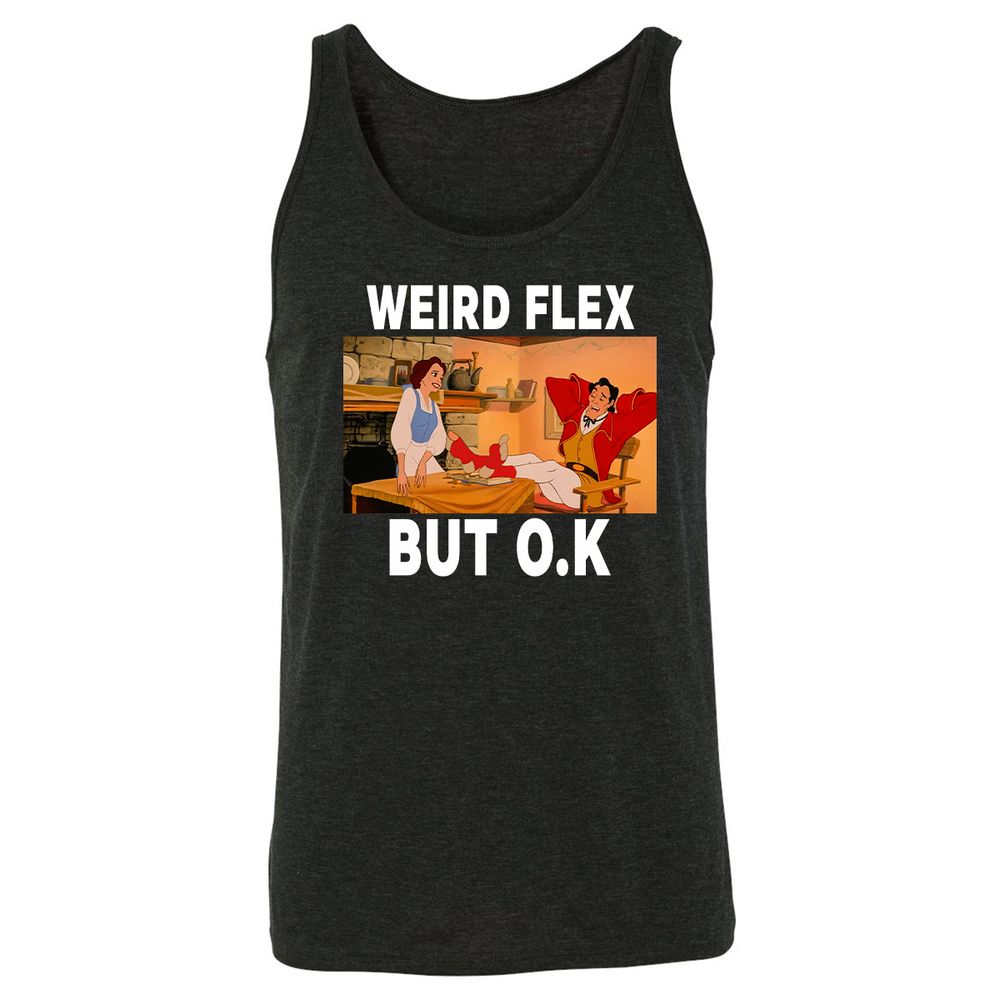 Unisex Jersey Tank - VRNZH87V - Charcoal Black Triblend - 5